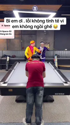 Không tinh tế vì kh ngồi ghế #ngocxambilliards #xuhuong #billiards #fyp 