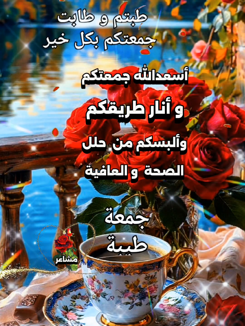 جمعة مباركة، صباح الخير، صباح الورد، يوم الجمعة، جمعة مباركة وصباح الخير، يوم، ستوريات #صباح_الخير #صباحكم_أحلى_صباح #جمعة_مباركة #حالات #CapCut @Doniyor Bekchanov @مشاعر 