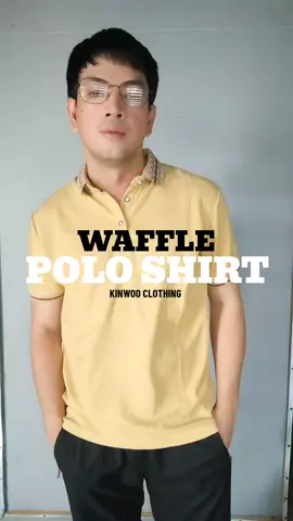 #premium #waffle #poloshirt #men #fashion 