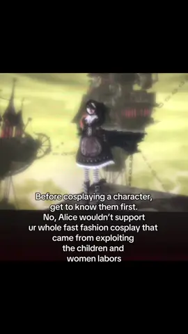 #alicemadnessreturns #aliceinwonderland #fastfashion #cosplay 
