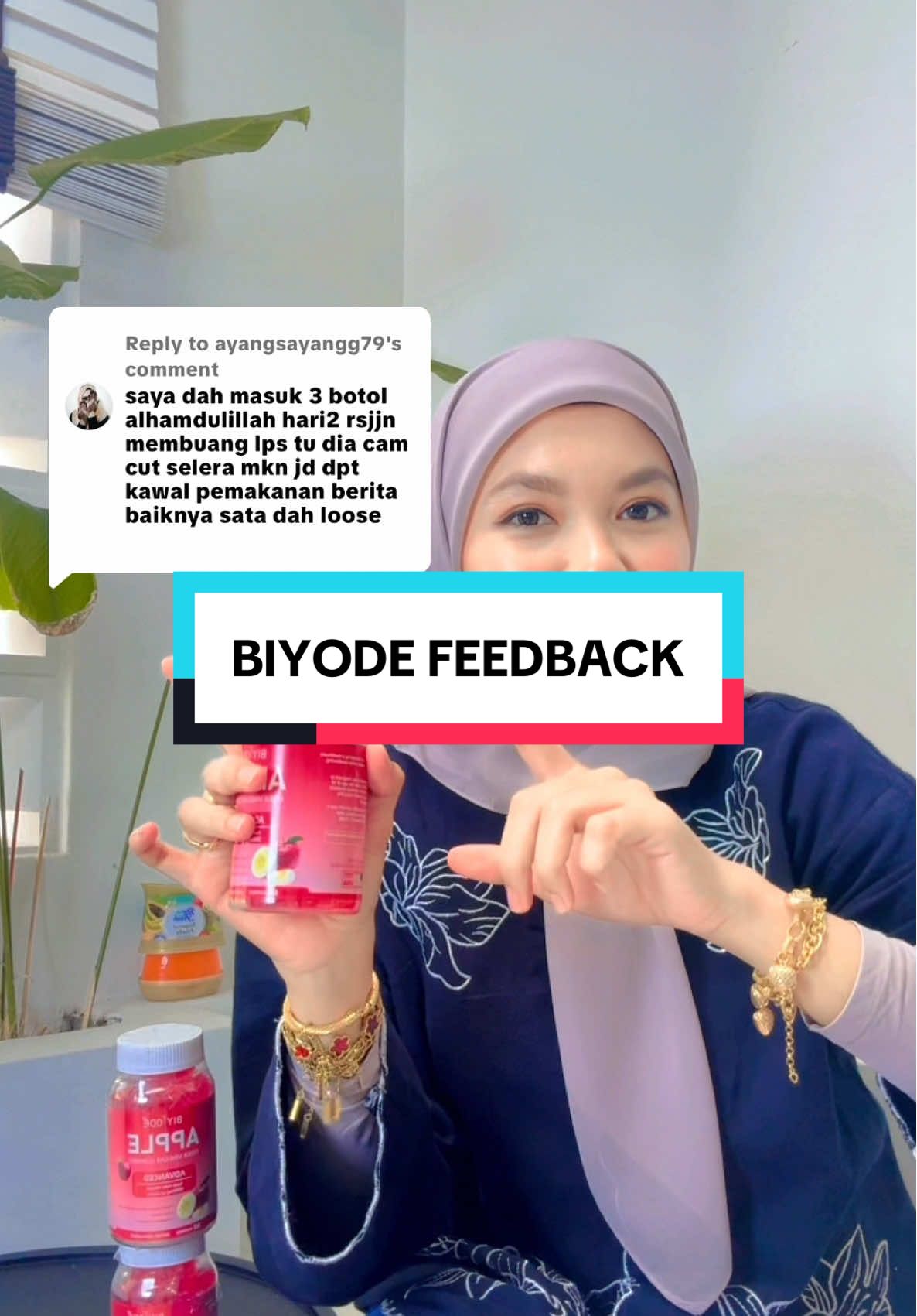 Replying to @ayangsayangg79 #applecider #lancarpembuangan #applecidergummies 