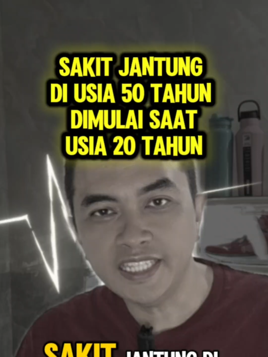 Sakit Jantung si Usia 50 Tahun itu Dimulai Saat Usia 20 Tahun #drerta #klinikkiera #hidupsehat #penyakitjantung #edukasikesehatan 