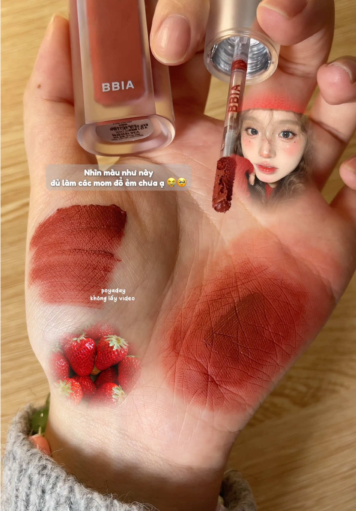 ô mai gót v36 đẹp điên chuỵ em ơi #bbia #sonbbia #lastvelvettint #lipstick #fyp 