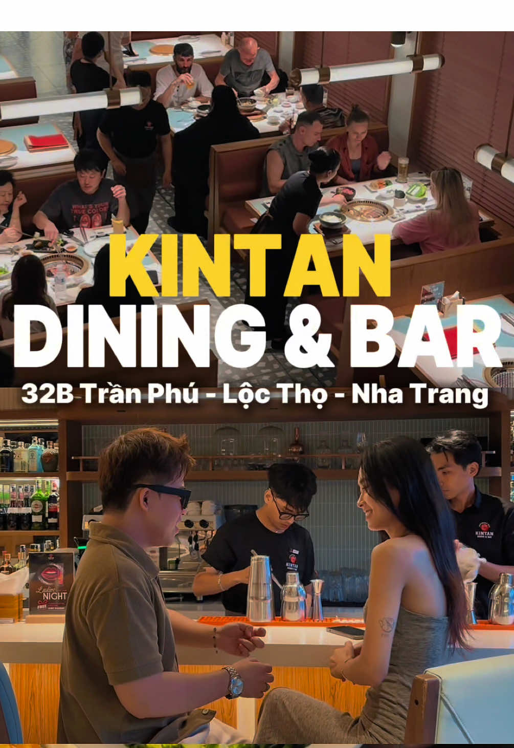 Nhâm nhi ly Cocktail ngay biển Nha Trang. Trải nghiệm độc đáo và đáng nhớ chỉ có tại Kintan Dining & Bar🍸✨#TikTokAwardsVN #oliunhatrang #japanesefood #intercontinental #nhatrangcity 