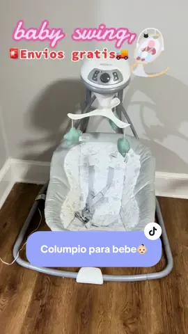 Este culumpio de bebe 👶🏻es Ideal ⭐️ para  los peque de la casa te lo digo como madre primeriza que me funciona bastante . #babybassinet #babyswing #baby #newborn 