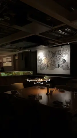 Japanese restaurant in DTLA, Mrs Fish 🤍