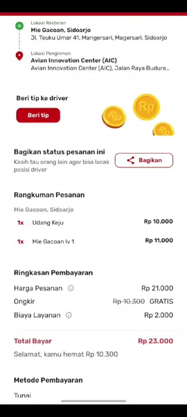 #ACIFood #OjoIACI  #OjekOnlineACI #ACIDriverNgonten #BanggaJadiDriverACI