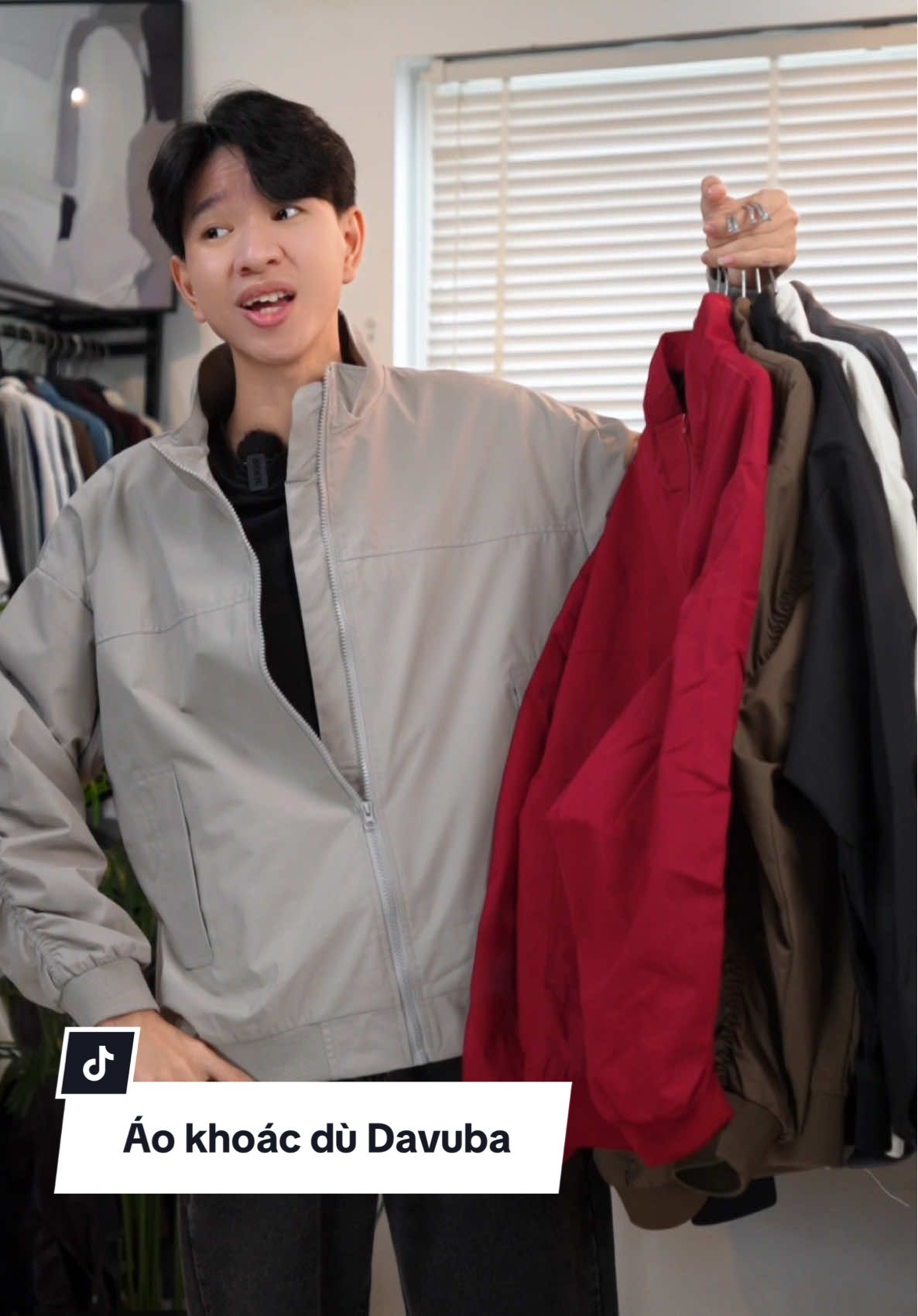 Áo dù Davuba họ làm cở này nè 🤣 #outfit 