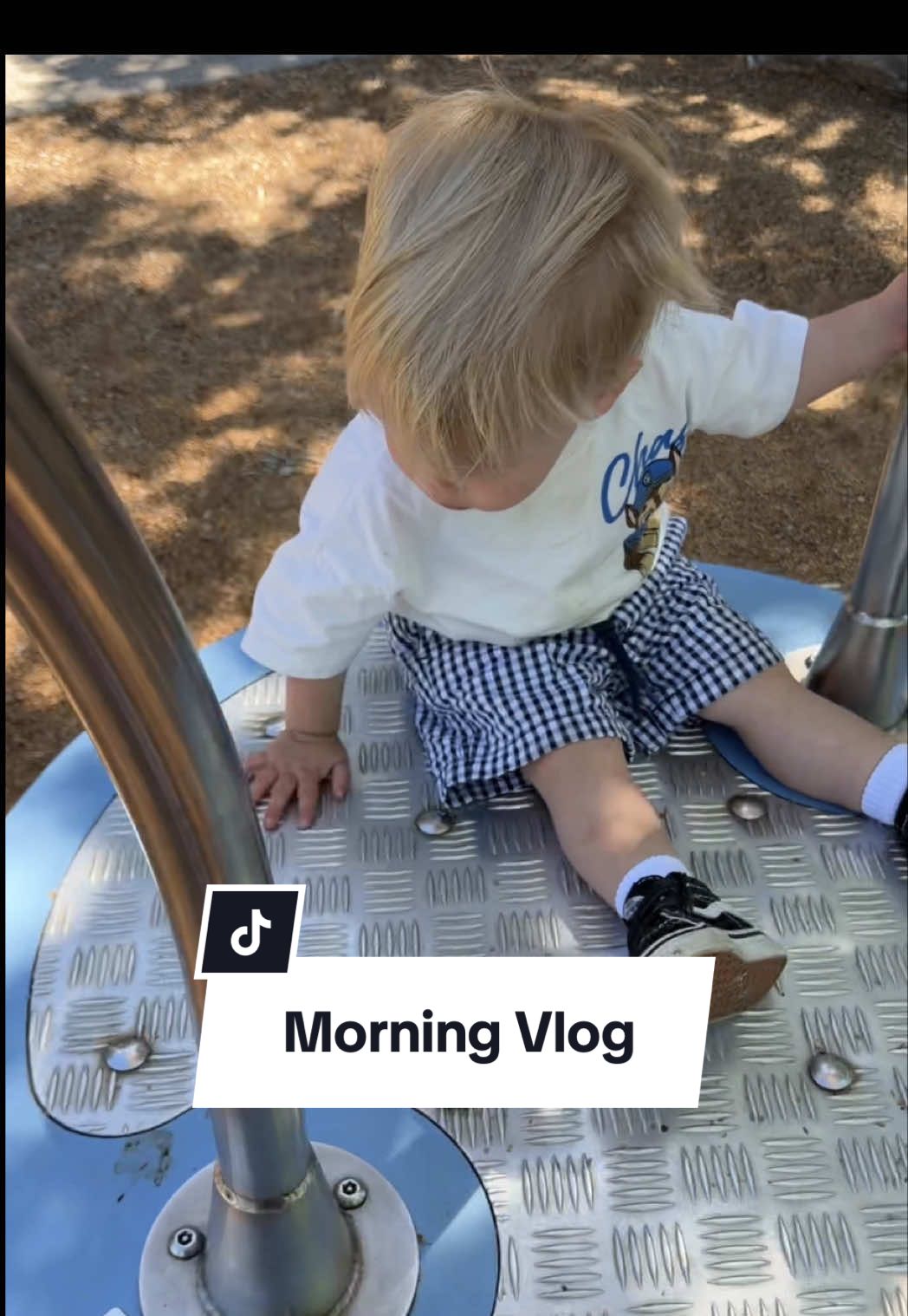 Spend a realistic and chaotic morning with me!  Most morning I’m disheveled trying to juggle breakfast and school lunches and a toddler that you can’t take your eyes off for even 1 millisecond!  I’m a stay at home mum who hates staying home so after the morning rush is over and the chores are done we will usually find a reason to leave the house! Today we got in our steps and had a play at the park with our friends.  It was definitely a 9/10 morning this morning! Would have been a 10/10 if I had done my tan the night before 🥲 #morningvlog #spendthemorningwithme #morningroutine #mumvlog #sahm