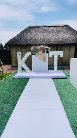 Matrimonial Set Up💍 Kgotso Weds Thabi at La’Monks Farm💍