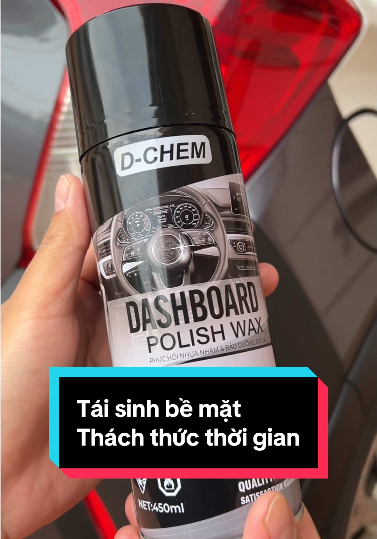 Xe để nắng lâu, nhựa bạc hết màu? D-Chem xử lý gọn! ☀️ Xịt phủ nhựa nhám – lên đen tự nhiên, khô nhanh, không nhờn tay. Giá online thì rẻ khỏi bàn luôn! 🔥 #xitphuchoinhuanham #phuchoinhuanham #dchem #linhchinhquy #CapCut 