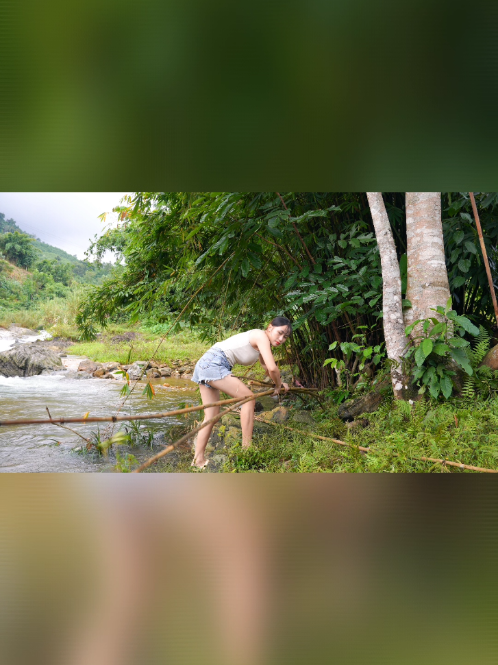Cắm trại tận hưởng cuộc sống tự do hòa mình giữa thiên nhiên #camping #survival #sinhton #cooking #taybac 