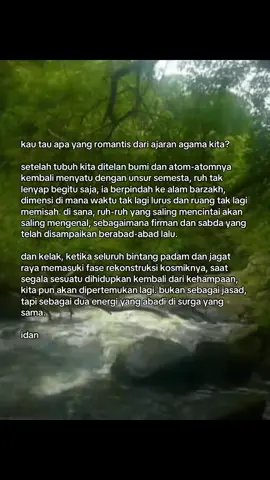 sekali lagi, “abadi” artinya aku bisa melihat-lihat cantikmu sepuasku.