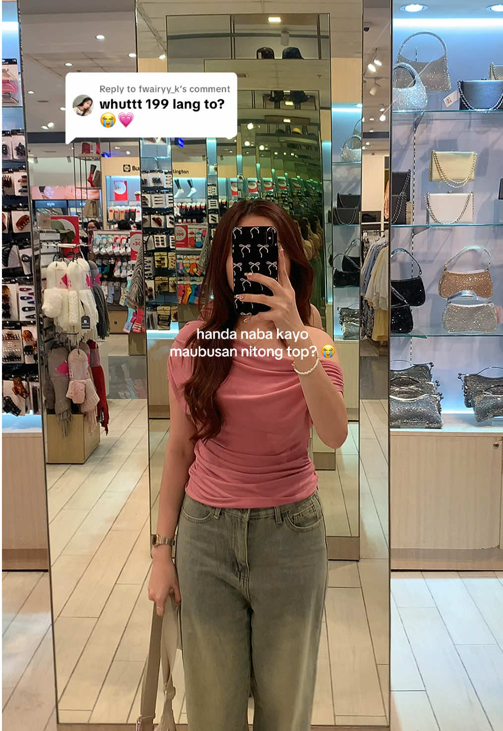 Replying to @fwairyy_k top na hindi gusutin! kaya andami talagang sold mura pa😍😍 #trendyoutfits #tops #titaoutfits #softgirl #classystyle 