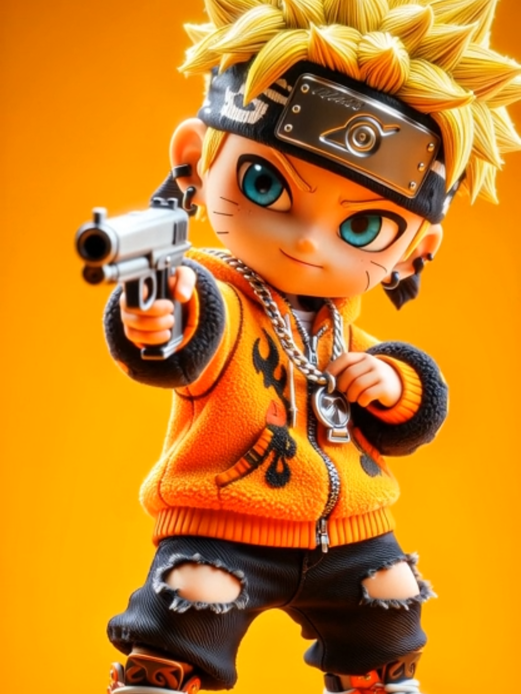 Cute Naruto Uzumaki Live Wallpaper  #livewallpaper #anime #naruto #aiart #uzumaki 