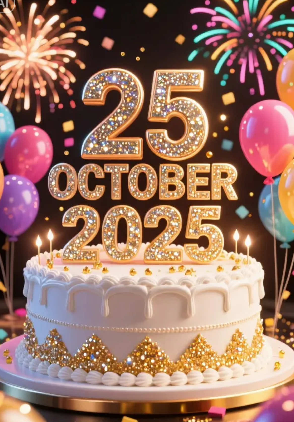 Birthday Template 25 October 2025 #birthday #happybirthday #happybirthdaytoyou #ulangtahun 