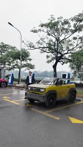 Vf3 độ mui trần đi hơi bụi tí thôi 😁 #xuhuong #vf3 