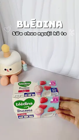 Em sữa chua nguội ngũ to chân ái cho các bé ăn trộm vía nè #bledina #suachuanguoi #suachuanguoibledina #menhimbungbu 