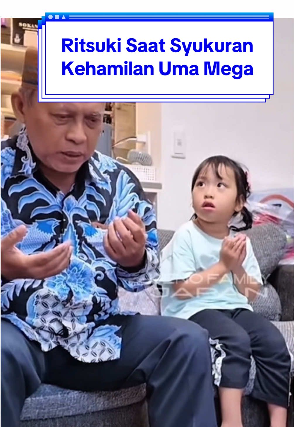 Tingkah Ritsuki di syukuran kehamilan uma Mega 😂 #creatorsearchinsights #ritsuki #uenofamilyjapan #fyp #viral 