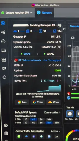 Unifi Enterprise Gateway  #unifi #ubiquiti #mikrotik #mikrotikindonesia #server 