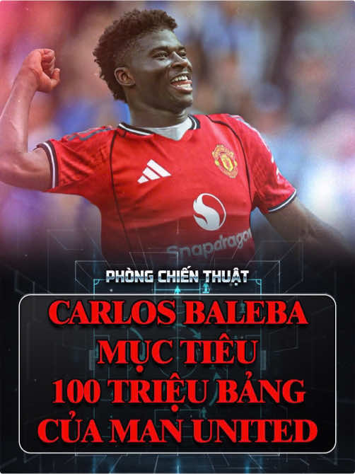 Cơ hội vàng cho Carlos Baleba gây ấn tượng với Manchester United #bongda #manchesterunited #manutd #carlosbaleba #baleba 