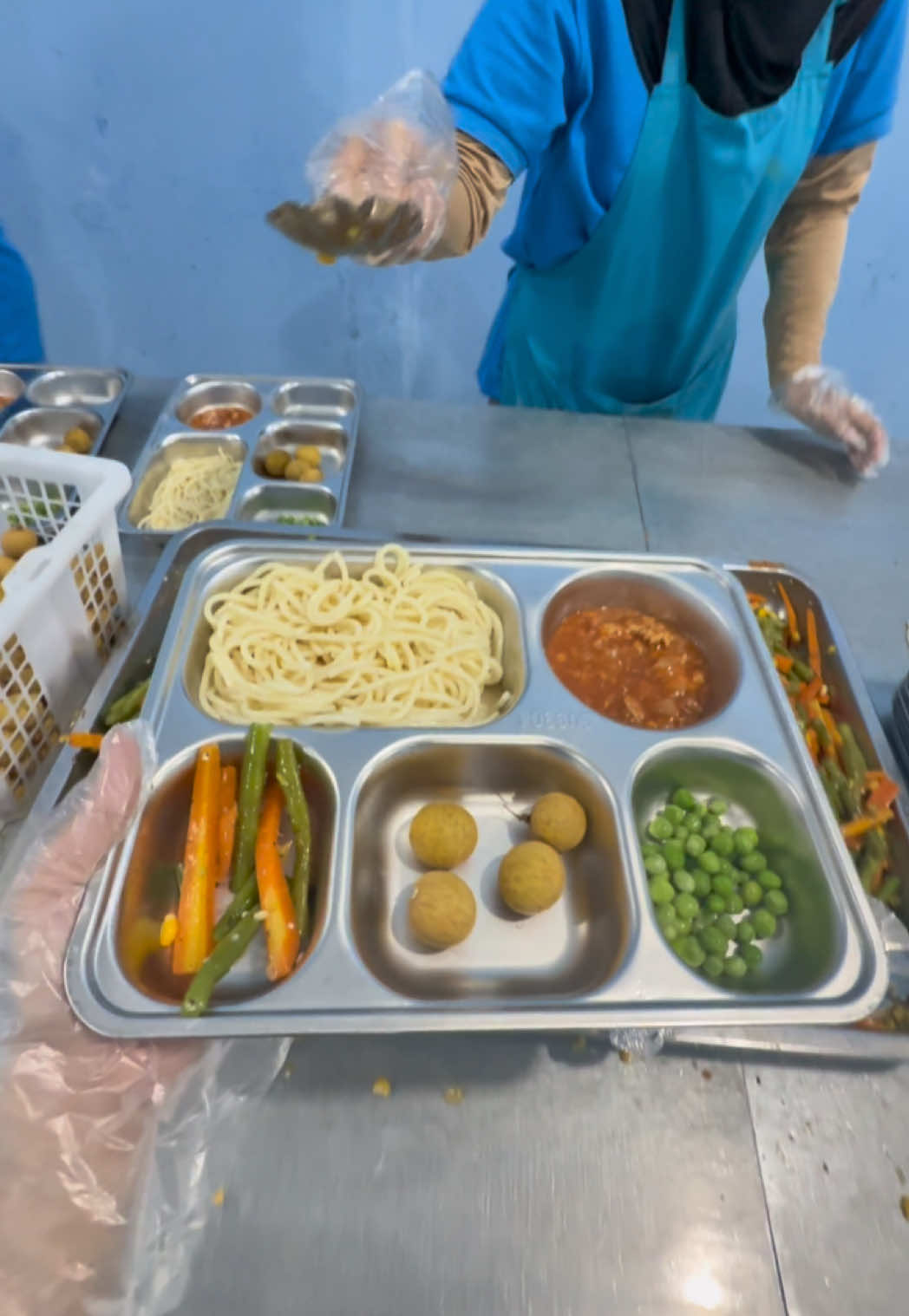 todays menuu✨#badangizinasional #makanbergizigratis #fyp 