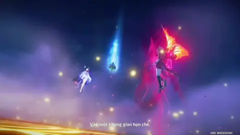 [End story Luna II]: Buff sức mạnh tình cảm, tôi ném thợ săn ánh trăng ra khỏi Teyvat 🐧 #GenshinImpact #lunaII #reriri #columbina 