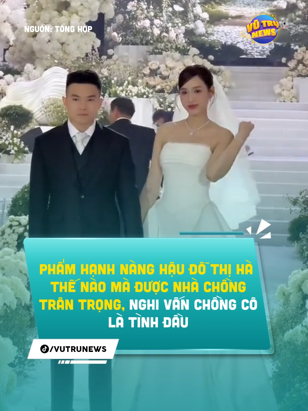 Phẩm hạnh nàng hậu Đỗ Thị Hà thế nào mà được nhà chồng trân trọng #vutrunews #dothiha #damcuoi #tintuc #viral #tiktok
