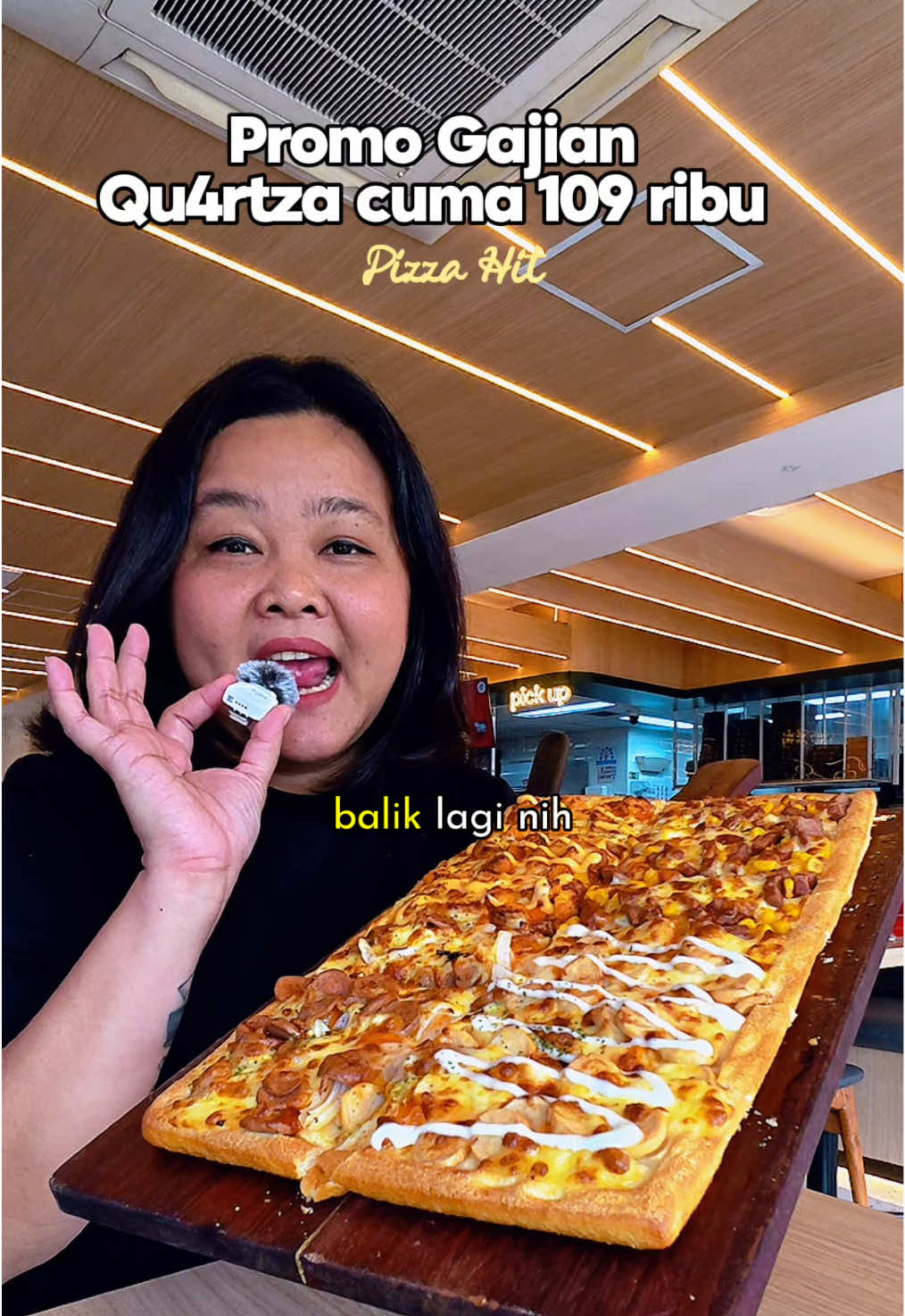 Promo gajian tiktok, qu4rtza pizza hut cuma 109 ribu. Btw, harga voucher sudah termasuk pajak ya! Bisa ditukarang disemua cabang pizza hut restaurant diseluruh indonesia. #promomakangajian #pizzahut #quartzapizza #vouchertiktok  #pizza 