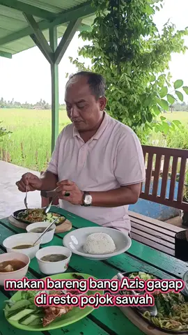Makan bareng bang Azis gagap #azisgagap #fyppppppppppppppppppppppp #penonton #pojoksawah #agussartono 