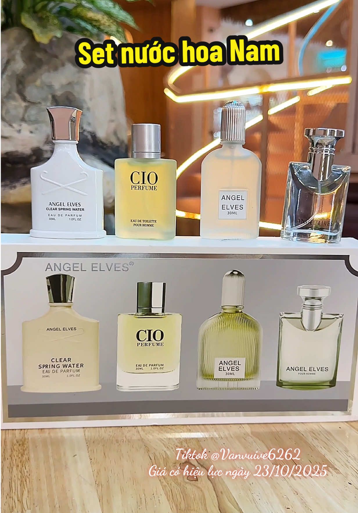 Nước hoa nam cao cấp Angle Elves #nuochoanam #nuochoa #nuochoanamcaocap #nướchoanam #vanvuive6262 