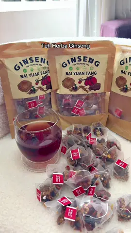 Teh Herba Ginseng Halal #tehherba #tehginseng #herbaltea #tehginsenggoji #goji 