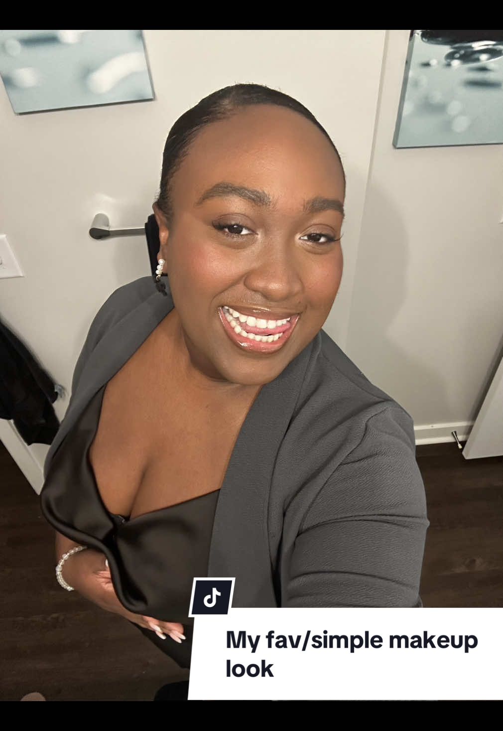 Replying to @🦋 As requested! 💕 Very simple girly when it comes to makeup (sorry I didn’t name products but i did show them in the video) #fyp #foryou #makeup #beauty #beginnermakeup 