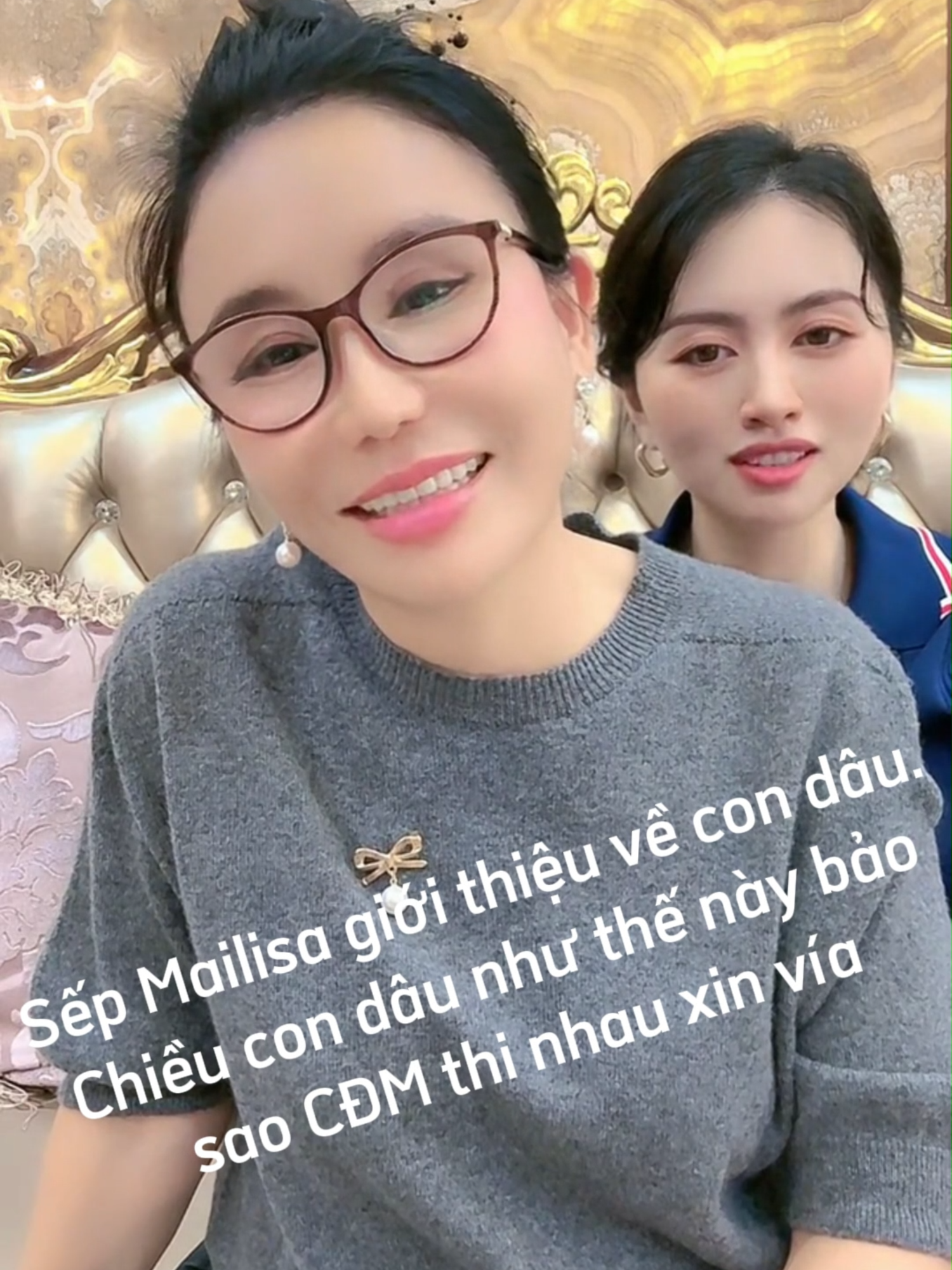 Sếp em Mailisa giới thiệu về nàng dâu 