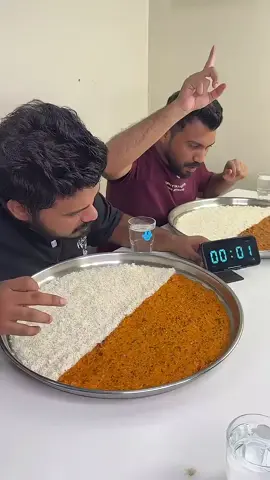 Fast Rice Eating Challenge 💪😋 |  ..... #Foodie #asmr #viral #foru #food 