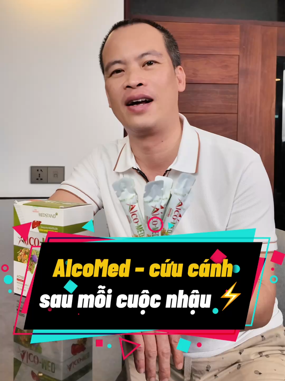 Tạm biệt luôn tình trạng say nguội nha anh em #vlogminhhai #tiktokshop #alcomed #goigiairuou #tienichcuocsong 
