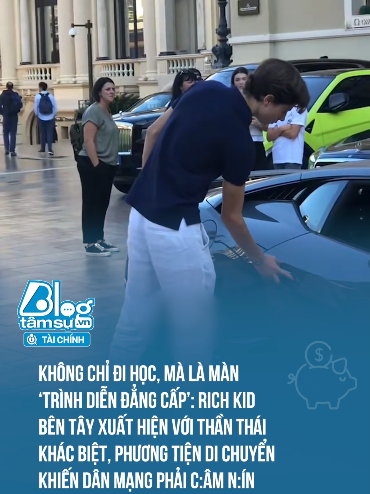 Đi học thôi mà flex như đi Met Gala #BTSmedia #blogtamsu #xuhuong #trending #xahoi #taichinh #video #clip #tintuc #xh #KinhTe #TikTokNews #TinTucMoi #KinhDoanh #tietkiem #dautu #richkid #rich #sieuxe #car