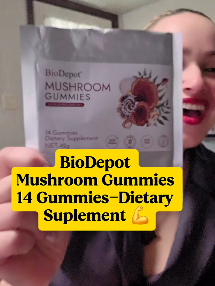 BioDepot Mushroom Gummies #mushroomgummies 