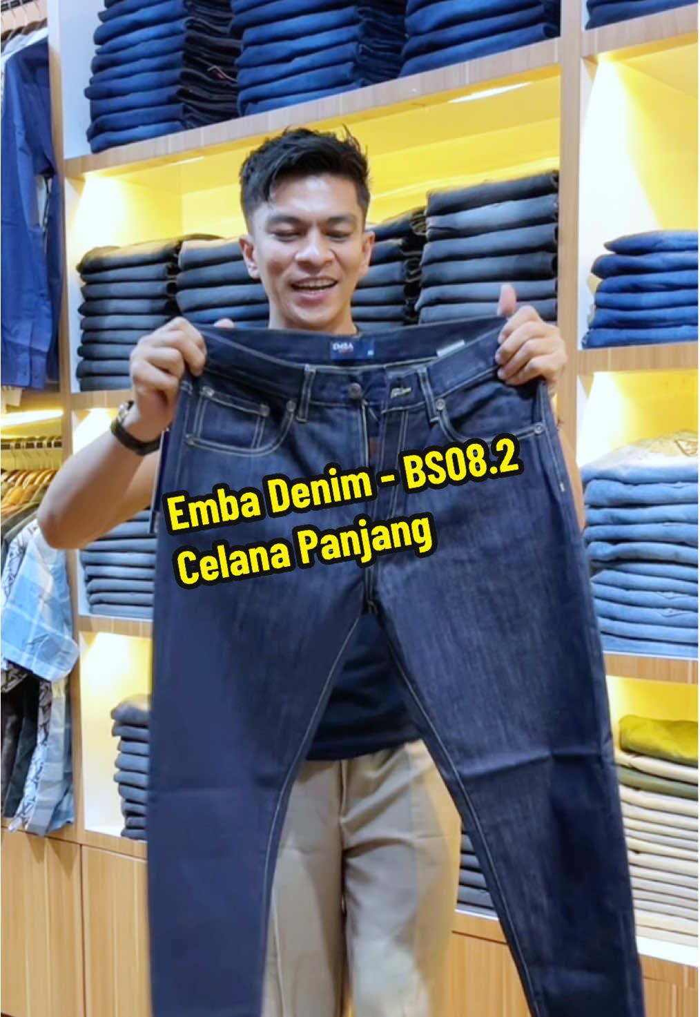 PROMO SPESIAL!! Emba Denim - BS08.2 Celana Panjang Original #celanadenim #denimoriginal #emba #celanajeans #celanapanjang 