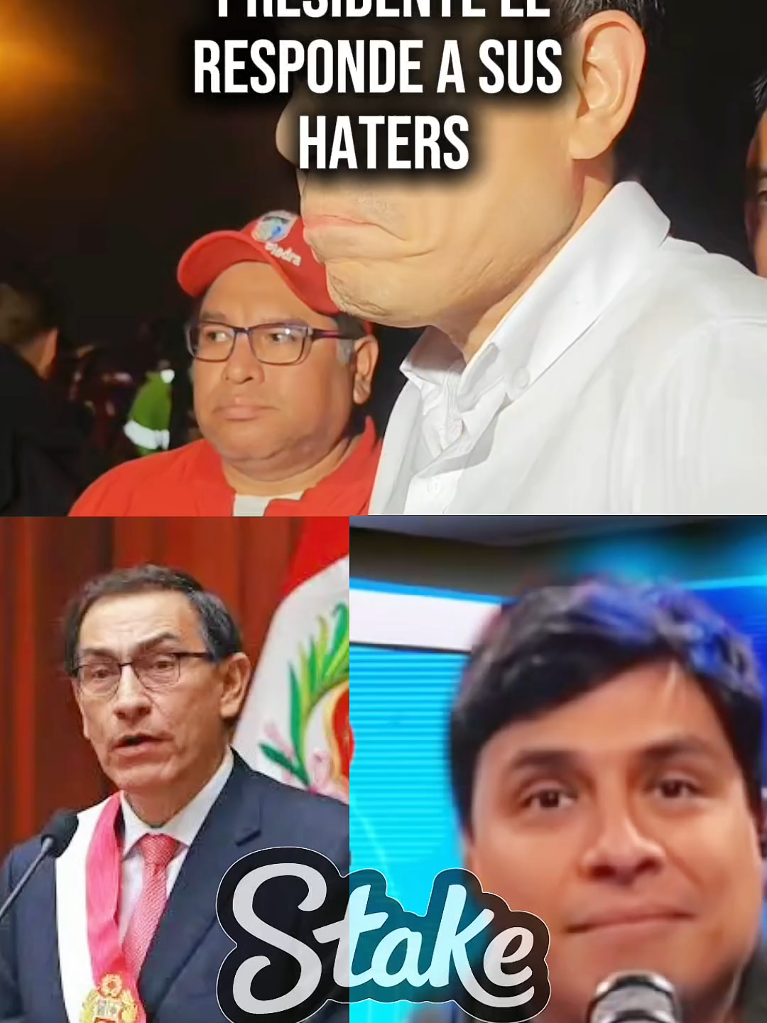 presidente le responde a sus haters #presidente #perú #josejeri #paratiii #vizacarra #curwen