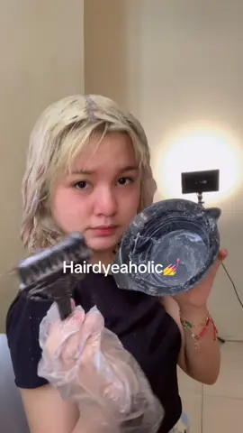 gabut dikit ganti warna rambut😔🙏🏻 #sashableaching #blonde #sashahaircolorant #Haircolor #hairtransformation 