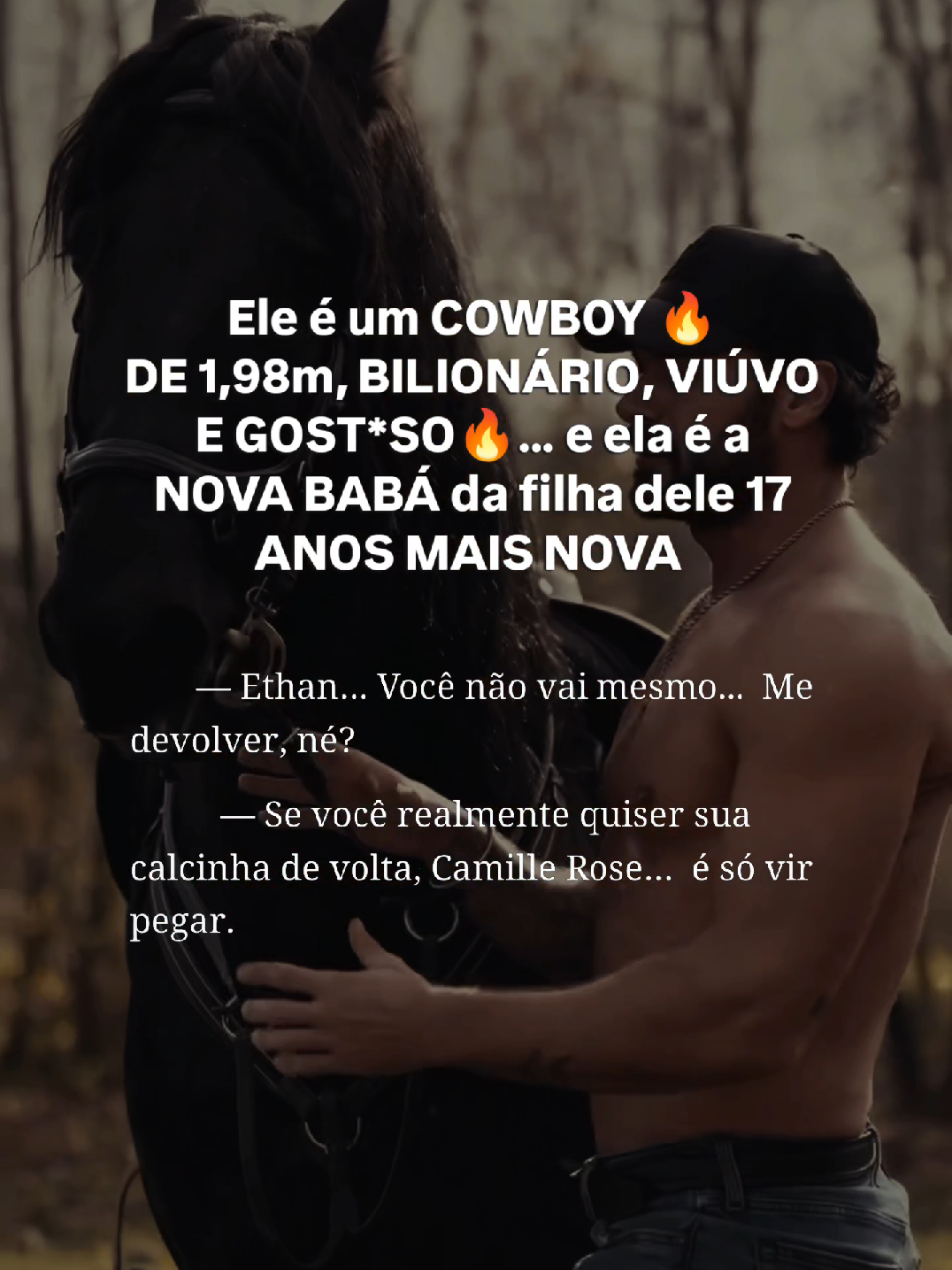 Quer ler? Comenta “cowboy” pra receber o link assim que Ethan e Camille chegarem na Amazon! 🤠 #RomanceCowboy #BooksTok #RomanceProibido #amazonkindleunlimited #amazonkindle 