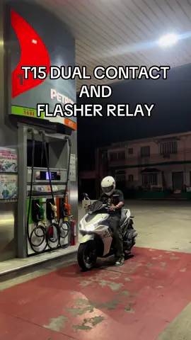 T15 DUAL CONTACT AND FLASHER RELAY  #aeroxv2 #aeroxpearlwhite #dualcontactsignallight #makeitviral 