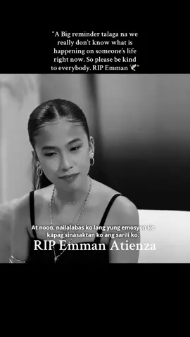 “Be kind — you never know what battle someone is fighting silently.” RIP EMMAN ATIENZA 🕊#emmanatienza #emman #Mentalheath #mentalhealthmatters 