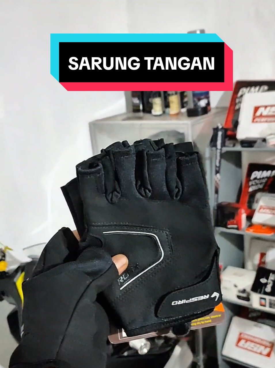 Membalas @duaaarrrr26 Sarung tangan motor original respiro ✅ #sarungtanganrespiro #sarungtanganmotor #sarungtangan #aeroxalphamodifikasi #aeroxalphadownsize 