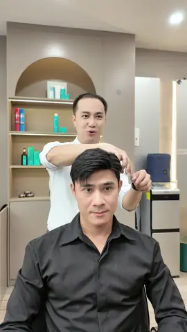 Dùng tóc giả là nghiềnnn luôn chứ đùa #thaisontocgia #tocgiacaocap #tocgianam #hairstyle 