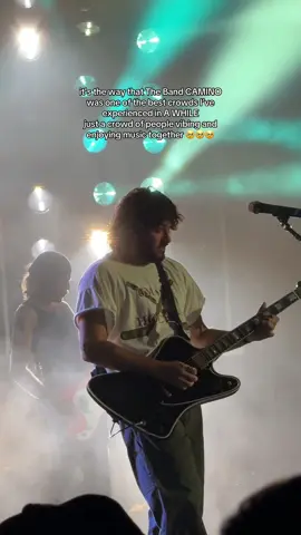 You never know how a crowd is gonna be when you see an artist for the first time… but @The Band CAMINO everyone was having a good time! #thebandcamino #thebandcaminotour #neveralwaystour #neveralways @Atlantic Records 