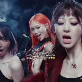 bakugo if he actually served cnt #mha #lesserafim #chaewon #bakugou #fyp 