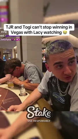TJR and Togi can’t stop winning in Vegas with Lacy watching 😭 #lacy #tjr #togi #fyp 