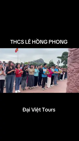 THCS Lê Hồng Phong làm lễ dâng hương tại Bạch Đằng Giang và trải nghiệm tại Vinwonder Vũ Yên .. một trải nghiệm thú vị …#xuhuongtiktok #xuhuong #daiviettours #truongguide 